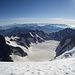 Il bacino del Glacier Blanc.