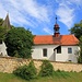 Domoušice, Kirche mit separatem Glockenturm