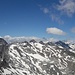 Aussicht Berner Oberland, im Vordergrund gotthardsche Geröllhöger, ganz links Witenwasserenstock