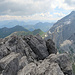 Blick vom Gipfel Kirchlispitze Nr. 3 zur Drusenfluh
