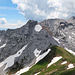 Panorama, die Kirchlispitzen, fotografiert vom namenlosen Gipfel gegenüber