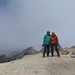 Yippie, neuer Höhenrekord für uns beide - beinahe auf Mt. Blanc Niveau