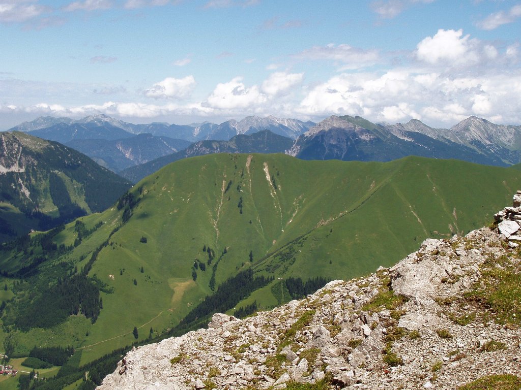 Zwei leichte Lechtaler-Schlierewand(2217m)und Sandegg(2216m) - Fotos