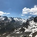 Blick auf Dreiländerspitze und Piz Buin