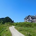 Villa Cassel, heute Pro Natura Zentrum Aletsch,<br />Links das Riederhorn (2230 m)