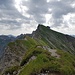 schon leicht exponierter Übergang vom Nebelhorn zum W Gipfel