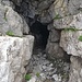 eine ordentliche Höhle, da am Wegesrand hinab vom Gundkopf!