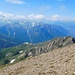 Grosse Huwetz (2923 m), <br />Blick in Richtung Rosswald
