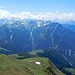 Folluhorn (2656 m),<br />Blick nach Rosswald
