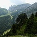 Wieder im Abstieg runter zur Alp Bogarten