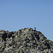 [U Xinyca] auf ihrem Rückweg über dem Grat vom Gipfel der Gausta