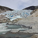 Die letzten Schritte zum Gletscher (Foto: K.)