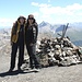 <b>Ilenia e Veronika sulla vetta della Breite Krone (3079 m).</b>