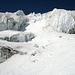 Eisbruch am südlichen Ende des Ewigschneefeldes