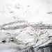 Ueber die teilweise verschneiten 433 Treppenstufen von den Konkordiahütten runter zum Skidepot