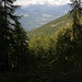 Fern- und Tiefblick über/ins Aostatal