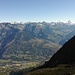 Nochmal Tiefblick nach Aosta