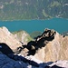 Der Ruchen bietet einen der imposantesten Tiefblicke im Alpenraum... 