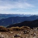 Blick zum Alpenhauptkamm