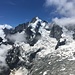 Le somptueux Dolent (3825m), sommet frontière entre Suisse, Italie et France