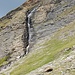 Schöner Wasserfall vom Predarossagletscher gespeist