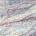 Routenverlauf (ohne Abstieg nach Sahli)<br /><br />Quelle: SchweizMobil