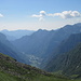 Panorama verso Alagna Valsesia e Riva Valdobbia.