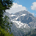 Ein Bollwerk aus Hauptdolomit: Die Hochlichtspitze.