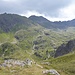 mit schönem Rückblick zum Hinterbergkofel