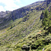 Ancien sentier montant au Furmulegrat.