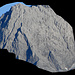 Überblick über die Westwand der gr. Riffelwandspitze
