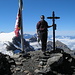 Auf dem Gipfel des prächtigen und schönen Oldenhorn 3123m. Hinten links strahlt nochmals die Les Diablerets um die Wette