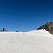 Rückblick zum Kleinen Matterhorn ( 3883m )