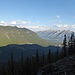 erste Ausblicke (in Richtung Banff)