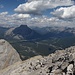 wieder im Abstieg: Blick zum Mount Cascade (2998m)