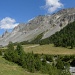 Val da Stugl (..mit von links nach rechts: Gletscher Ducan/Ducan Dadora, Piz Ravigliel, Piz Crealetsch, Piz Platta Roggia/Piz Valmela, Pkt. 2760, Piz Prosonc)