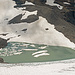 ein kleiner Gletschersee am Ende vom Claridenfirn.