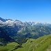 Aufstieg von Adelboden-Geils (1706 m) zum Äugi-Lowa-Weg,<br />Blick nach Südwesten