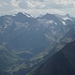 Blick zu Bergen der Ötztaler Alpen