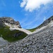 Rückblick auf das Serlesjöchl (2384 m)