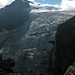 Aussicht vom N-Gipfel zu Tossen und Ränfenhorn über dem Rosenlouwigletscher