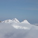 Fantastisches Nebelmeer auf fast 4000 Metern! Die Fiescherhörner und der Mönch