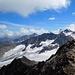 Schaufelspitze (3332 m),<br />Blick nach Südosten