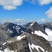 Schaufelspitze (3332 m),<br />Blick nach Südwesten