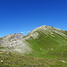 Monte Soubeyran 2.701 m, rechts unten mein Weg