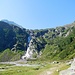 Sulzenaualm (1857 m),<br />Oberhalb des Wasserfalls befindet sich die Sulzenauhütte