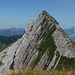 Brünnelistock - view from the summit of Rossalpelispitz.