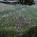 Das Winzerdorf Fläsch vom Gipfel des Schnielskopf aus gesehen