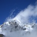 Die Königsspitze mit gigantischer Schneefahne