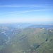 Blick vom Gipfel Richtung Bern